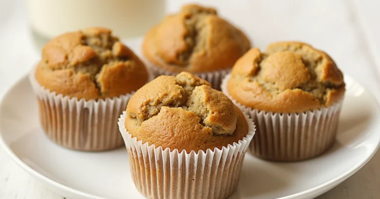 Flour Banana Bread Muffins