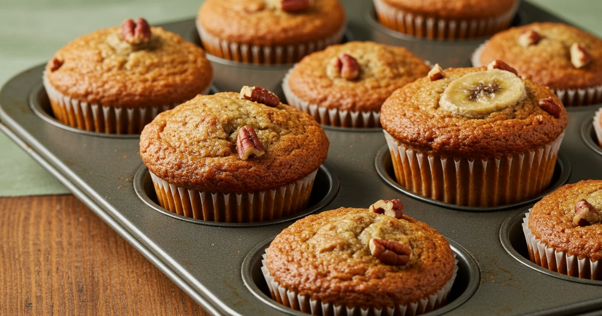 Banana Bread Muffins
