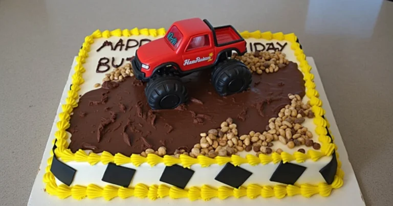 Monster Truck Cake