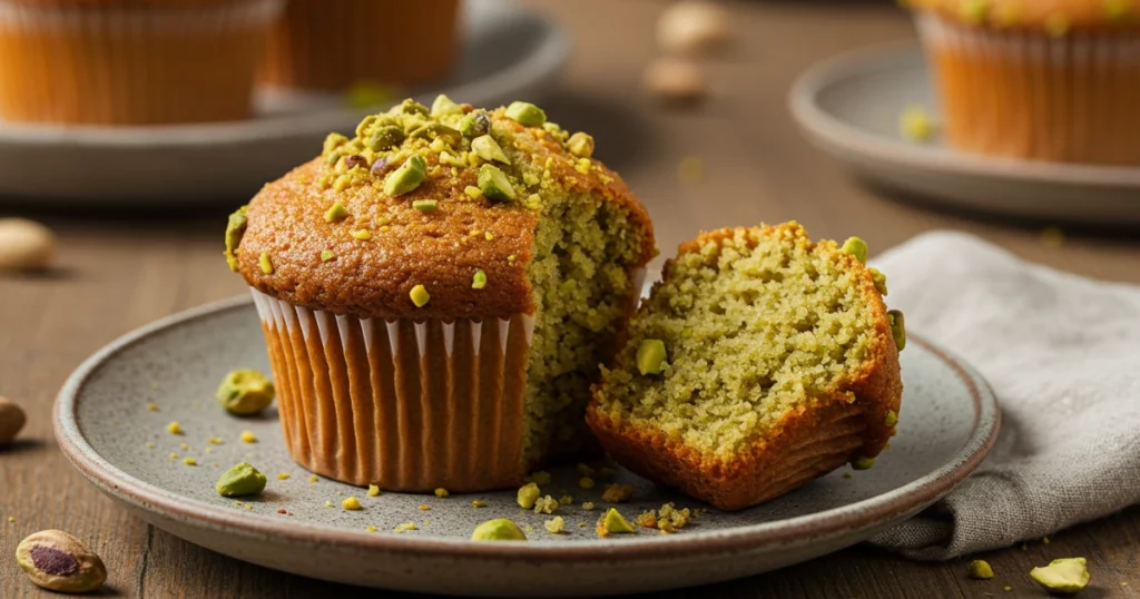 Pistachio Muffins 