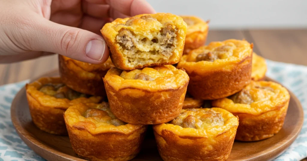 sausage muffins using bisquick
