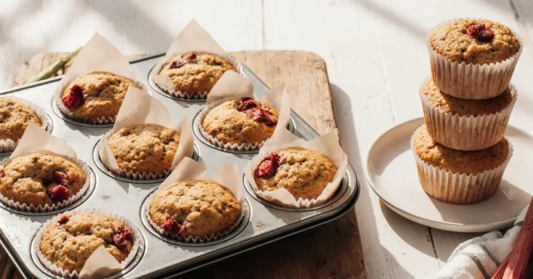 Rhubarb Muffins