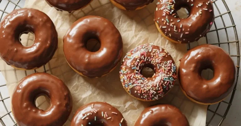 chocolate glazed donut